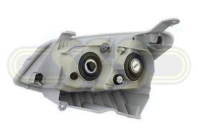 Isuzu Dmax Head Lamp Right Hand Black/Chrome With Projector DEPO (2012-2016)