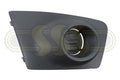 Genuine Mitsubishi Triton Fog Lamp Cover Right Hand Black Black No (09/09-05/15)