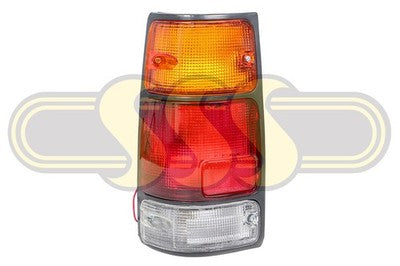 Holden Rodeo Tail Lamp Left Hand Black Ute (11/95-01/97)