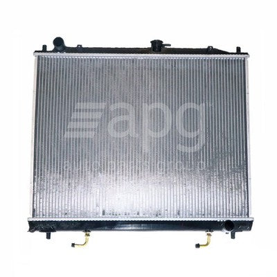 Mitsubishi Pajero Radiator Plastic Aluminium 525 x 698 x 22 mm 35 / 35 mm