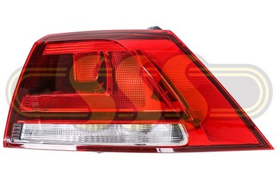 Volkswagen Golf Tail Lamp Right Hand Tinted Red Tinted Red 103TDI (04/13-03/17)