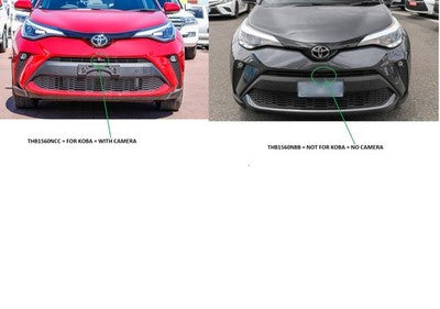 Genuine Toyota Chr Bar Grille Front Black With Camera Black For (10/19-03/24)