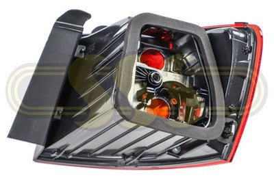 Volkswagen Jetta Tail Lamp Left Hand Tinted Red No LED (07/14-12/17)