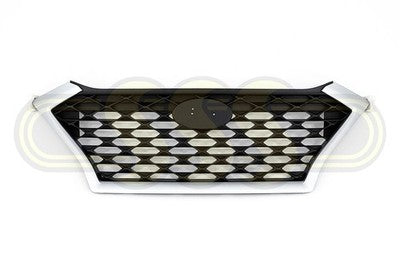 Hyundai Tucson Grille No Pre-Crash No Sensor Holes (05/18-02/21)