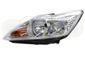 Ford Focus Head Lamp Left Hand Chrome CL/LX (02/09-06/11)