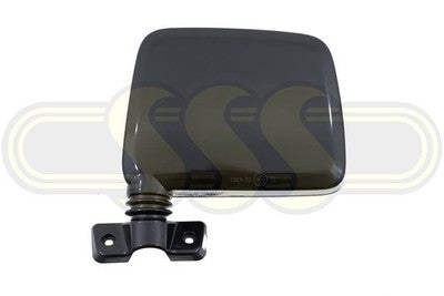 Ford Maverick Door Mirror Left Hand Black Smooth (1988-1993)