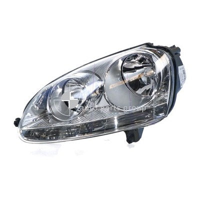 Genuine Volkswagen Golf A5/1KM Head Lamp LH Halogen Manual Adjust (08/04-08/11)