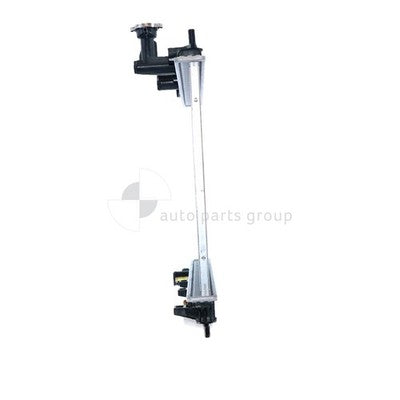 Hyundai Accent MC Radiator Plastic Aluminium 370 x 628 x 16 mm 33 / 33 mm