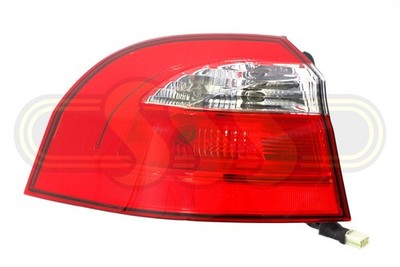 Kia Rio Tail Lamp Left Hand No LED TYC (11/14-09/16)