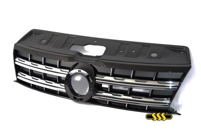 Genuine Volkswagen Amarok Ute Grille Type 2 2 Thick Chrome, (06/16-12/22)