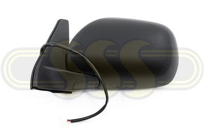 Toyota Landcruiser Prado Door Mirror Left Hand Black Electric (10/02-08/09)