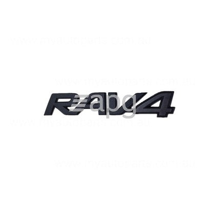 Genuine Toyota RAV4 AXAA54R/AXAH52R/AXAH54R Lift Gate Emblem (05/19-On)