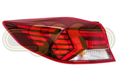 Genuine Hyundai Elantra Tail Lamp Left Hand No LED (09/18-On)