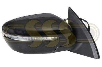 Nissan / Datsun Qashqai Door Mirror Right Hand Assembly No Auto (01/14-08/17)