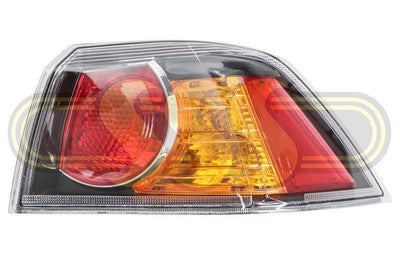 Mitsubishi Lancer Tail Lamp Right Hand Black Sedan (11/15-12/17)