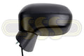 Honda Civic Door Mirror Left Hand Black Black Electric Convex (12/08-04/12)