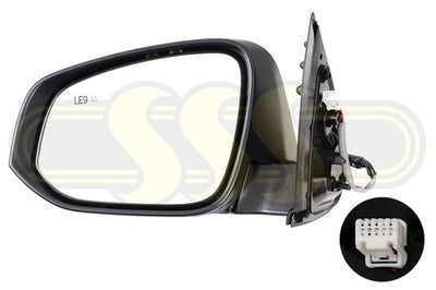 Genuine Toyota Hilux 1988-On Door Mirror Body Left Hand No Mirror (05/15-05/18)