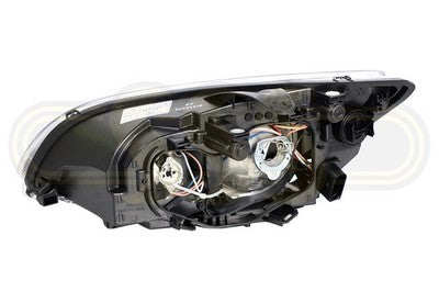 Ford Focus Head Lamp Right Hand Black/Black/Whi (05/07-04/09)