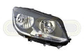 Volkswagen Caddy Van Head Lamp Right Hand DEPO Amber Globe On (08/10-05/15)