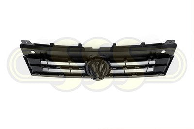 Genuine Volkswagen Polo Grille Black/Chrome Black/Chrome 5/11- (03/10-05/14)