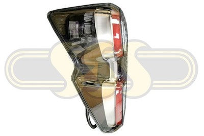 Genuine Isuzu Dmax Tail Lamp Left Hand Chrome Surround With LED (2020-12/23)