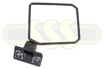 Toyota Landcruiser Door Mirror Right Hand Black Manual Black (08/16-10/23)