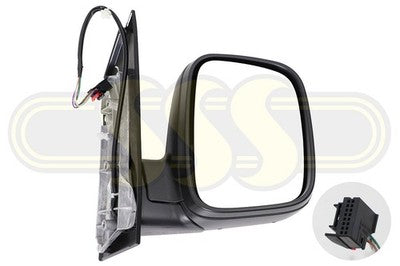 Volkswagen Caddy Van Door Mirror Right Hand Electric (03/05-08/10)