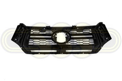 Genuine Toyota Hilux 1988-On Grille With Pre-Crash Rogue, Black (12/17-08/20)