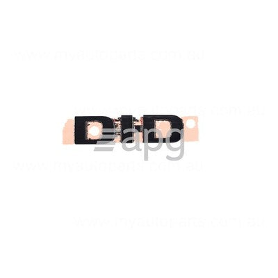 Genuine Mitsubishi Triton MQ Tail Gate Emblem (01/15-12/18)