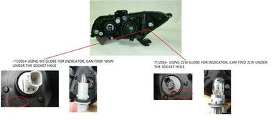 Genuine Honda Civic Head Lamp Right Hand ??/14 (02/12-05/16)