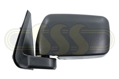 Nissan / Datsun Patrol Door Mirror Left Hand Black Manual (08/07-On)