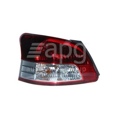 Toyota Yaris NCP93R Tail Lamp LH Red/Clear (03/06-09/11)
