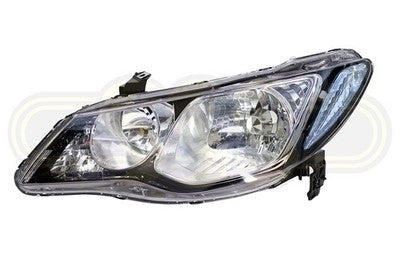 Honda Civic Head Lamp Left Hand (01/06-12/08)