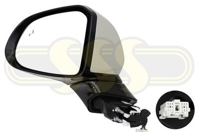 Genuine Hyundai Santa Fe Wagon Door Mirror Left Hand With Auto (03/18-09/20)