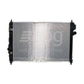 Holden Barina TK Radiator Plastic Aluminium 600 x 418 x 16 mm 34 / 34 mm
