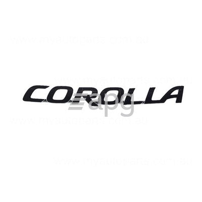 Genuine Toyota Corolla ZRE172R Bootlid Emblem (12/13-09/19)