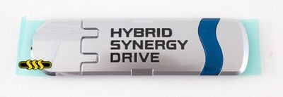 Genuine Toyota Prius 5Dr Hatch Badge/Logo *Hybrid Synergy* On Tail (12/11-11/15)