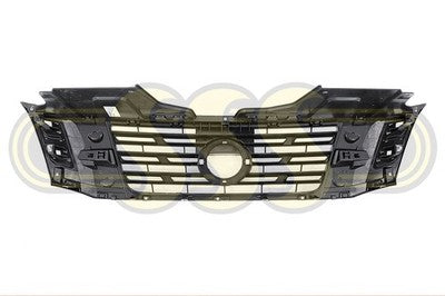 Nissan / Datsun Navara Ute Grille Grey/Silver (03/15-11/17)