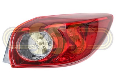 Mazda Mazda3 Tail Lamp Right Hand Hatch Back No LED TYC (05/16-04/19)
