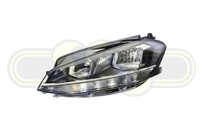 Volkswagen Golf Head Lamp Left Hand No LED Trendline Comfortline (11/16-07/20)