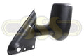 Ford Transit Door Mirror Left Hand Black Black SHORT ARM Manual (03/06-09/13)