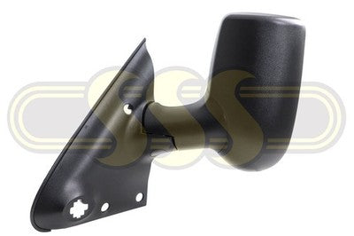Ford Transit Door Mirror Left Hand Black Black SHORT ARM Manual (03/06-09/13)