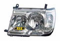 Toyota Landcruiser Head Lamp Set Left Hand + Right Hand Chrome (08/02-05/05)