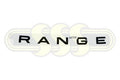 Genuine Land Rover Range Rover Badge/Logo Black Black *RANGE* On (2018-On)