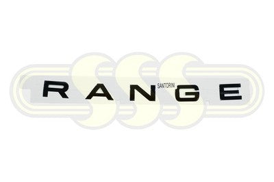 Genuine Land Rover Range Rover Badge/Logo Black Black *RANGE* On (2018-On)