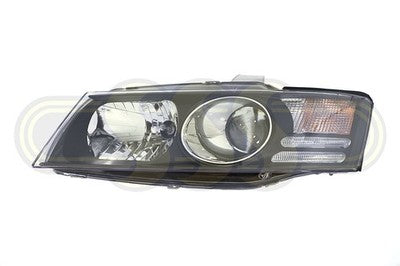 Holden Commodore Head Lamp Left Hand Black Black With Projector SS (08/04-2007)