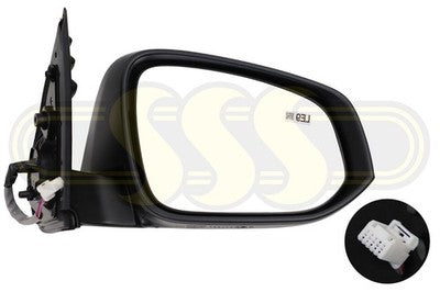 Genuine Toyota Hilux 1988-On Door Mirror Body Right Hand No Mirror (08/22-On)