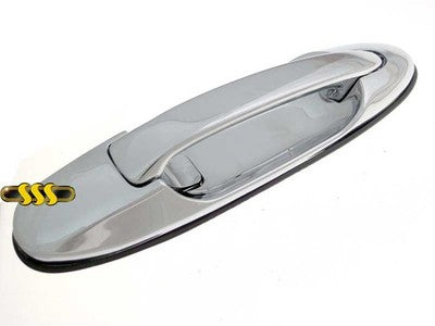 Toyota Landcruiser Door Handle Outer Right Hand Rear Chrome (05/05-08/07)