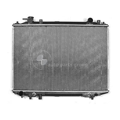 Ford Courier PE/PG/PH/PJ Radiator Plastic Aluminium 450 x 636 x 32 mm 35 / 35 mm