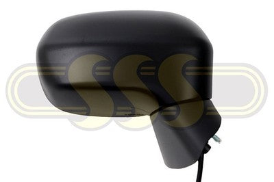 Honda Civic Door Mirror Right Hand Black Black Electric Convex (12/08-04/12)